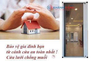 Lắp đặt cửa lưới chống muỗi 