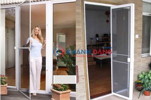 Cửa lưới chống muỗi dạng mở quay