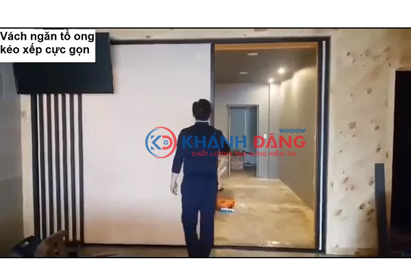 Vách ngăn xếp tổ ong được sử dụng để ngăn chia phòng, ngăn lạnh điều hòa