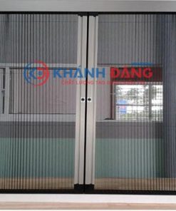 Cửa lưới chống muỗi dạng xếp xích có ray