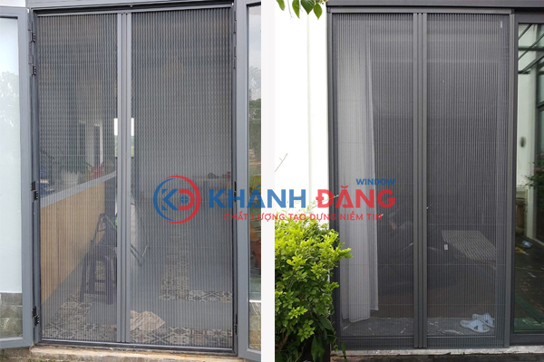 Cửa lưới chống muỗi màu xingfa