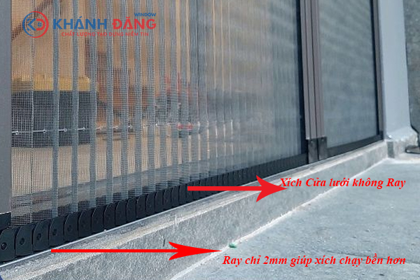 Lắp Đặt Cửa Lưới Chống Muỗi Cao Cấp Không Ray