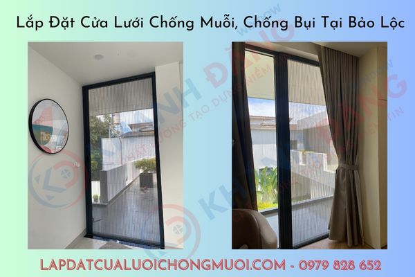 Cửa Lưới Chống Muỗi Dạng Xếp