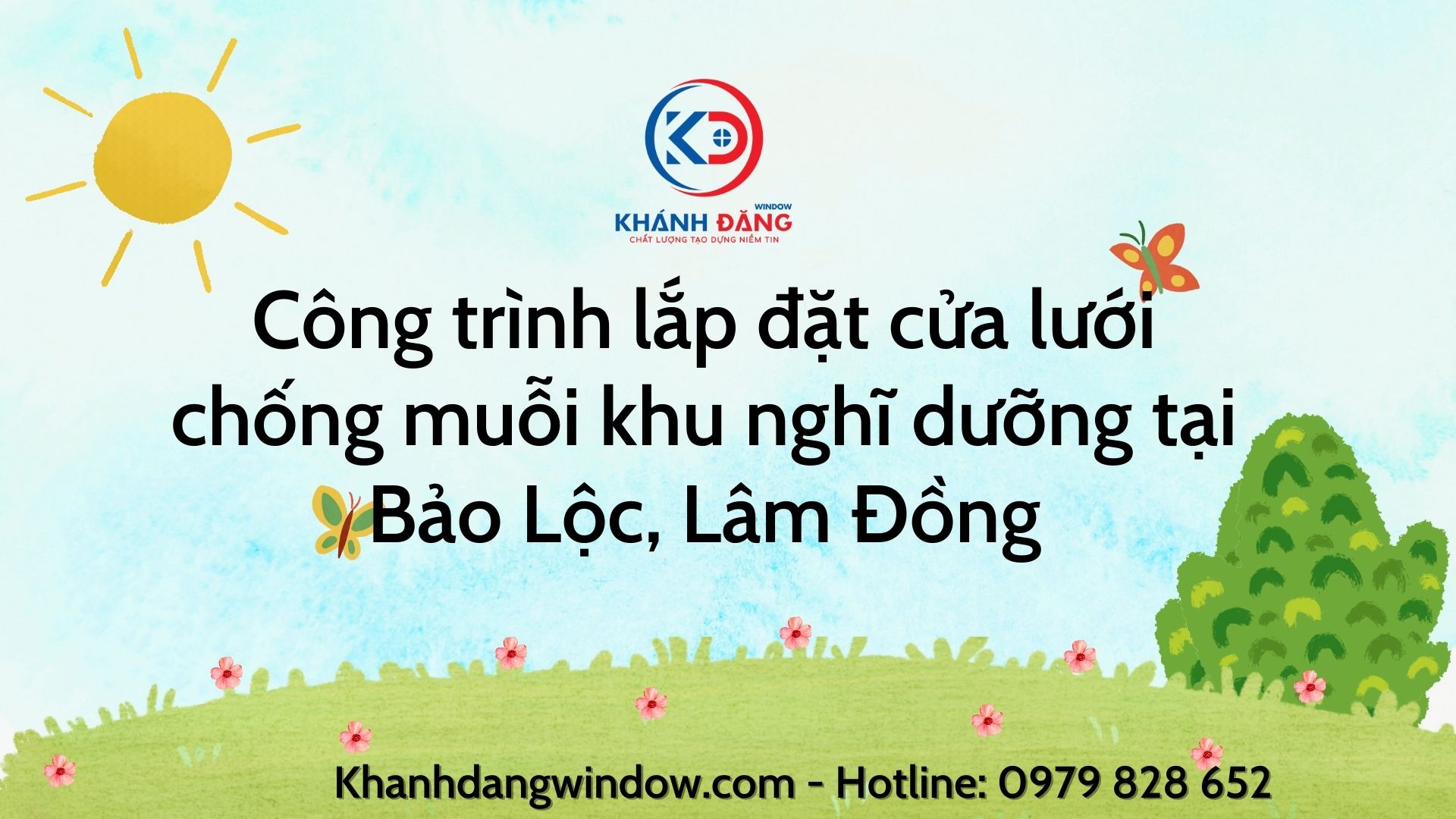 Lắp Đặt Cửa Lưới Homestay Đồi Mây Bảo Lộc